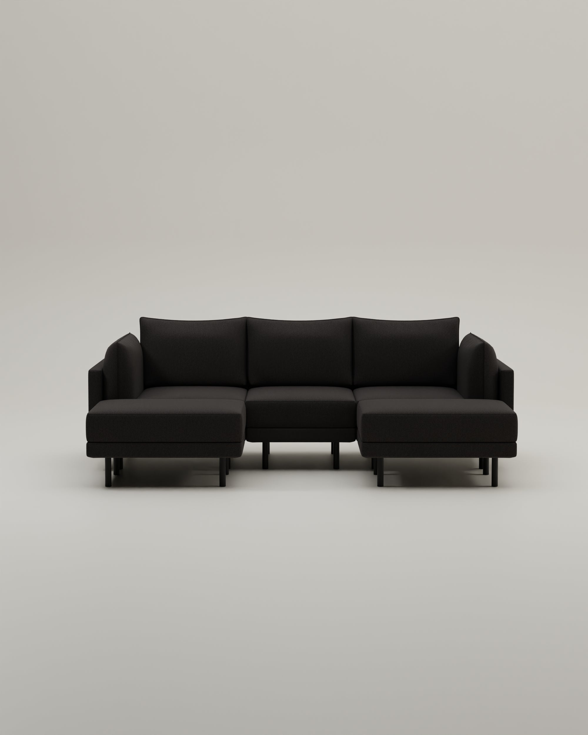 Modulares Sofa Donna U-Form mit Schlaffunktion