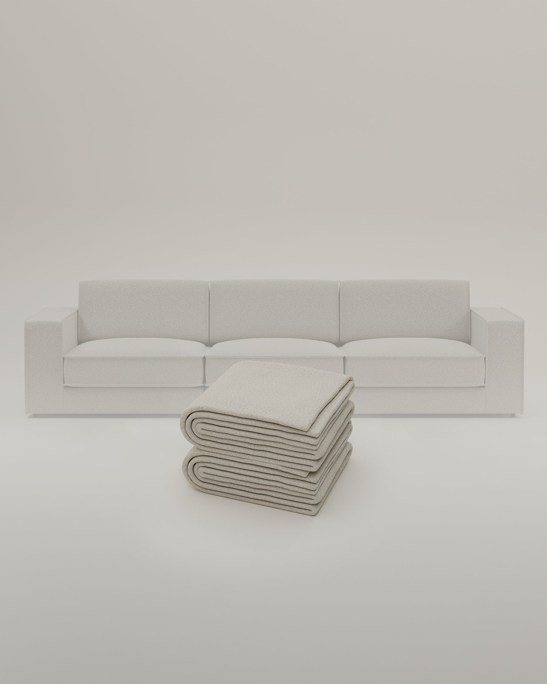 Fabric cover - Terra 3-seater modular sofa with sleep function