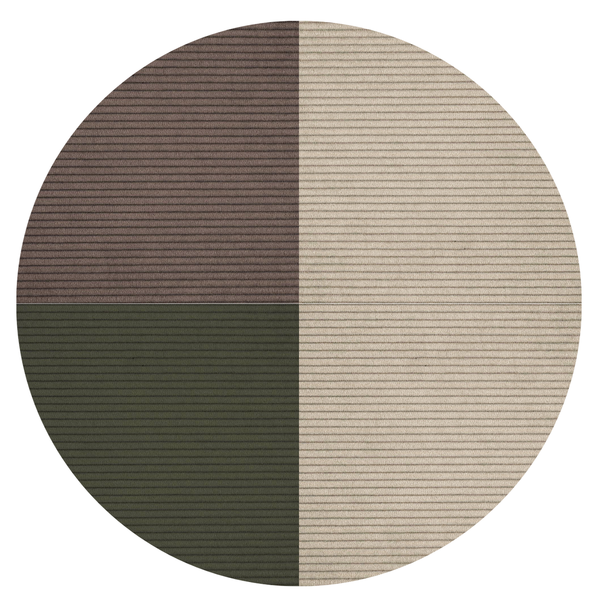 Cord Toffee taupe forest