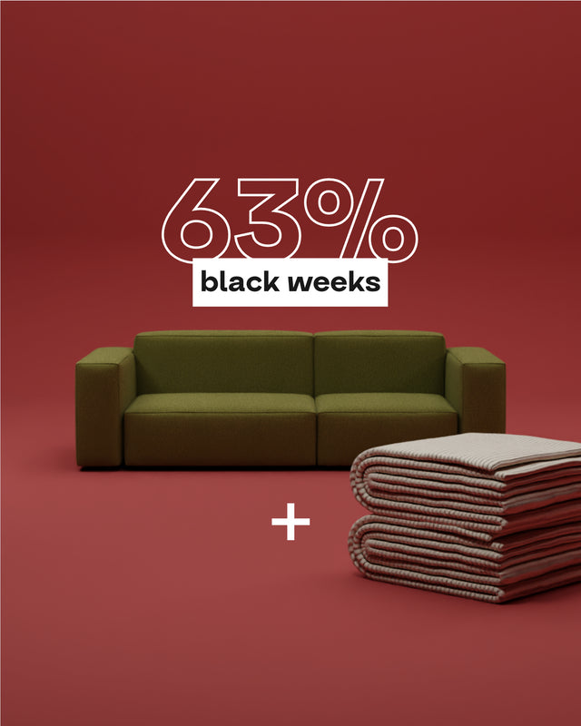 Harvey 3-Sitzer mit Ersatzbezug