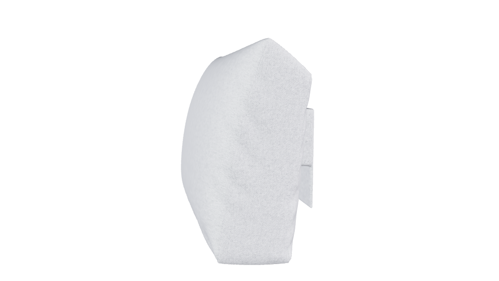 Donna back cushion with headrest