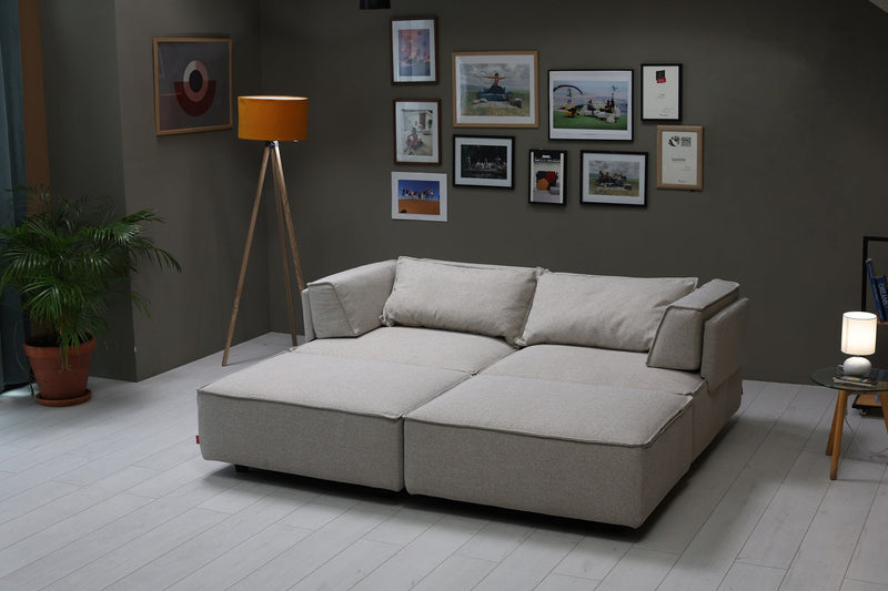 Louis M modular sofa with sleep function