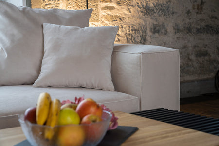 Outlet - Decorative cushions - Cord/Velvet fabric