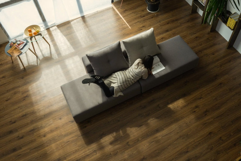 Modulares Sofa Amelie mit Schlaffunktion - Aquamarin-Velare - Livom