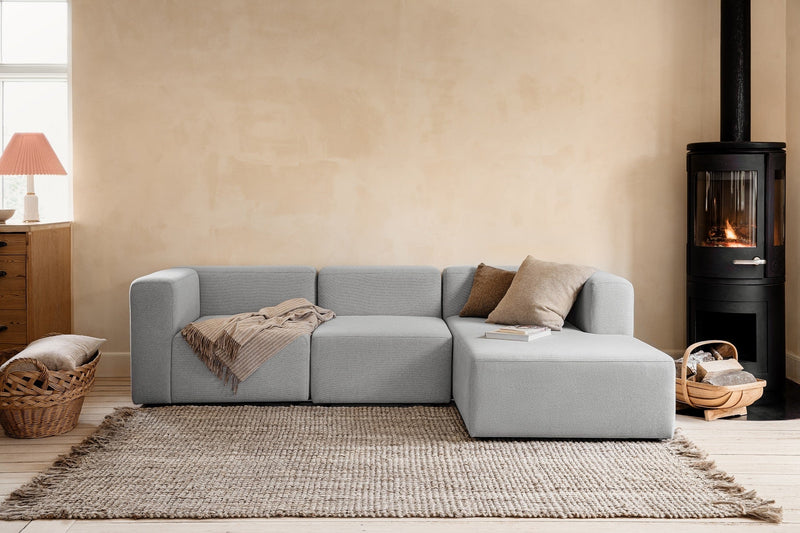 Modulares Sofa Ava M - Light-Grey-Denmark - Livom