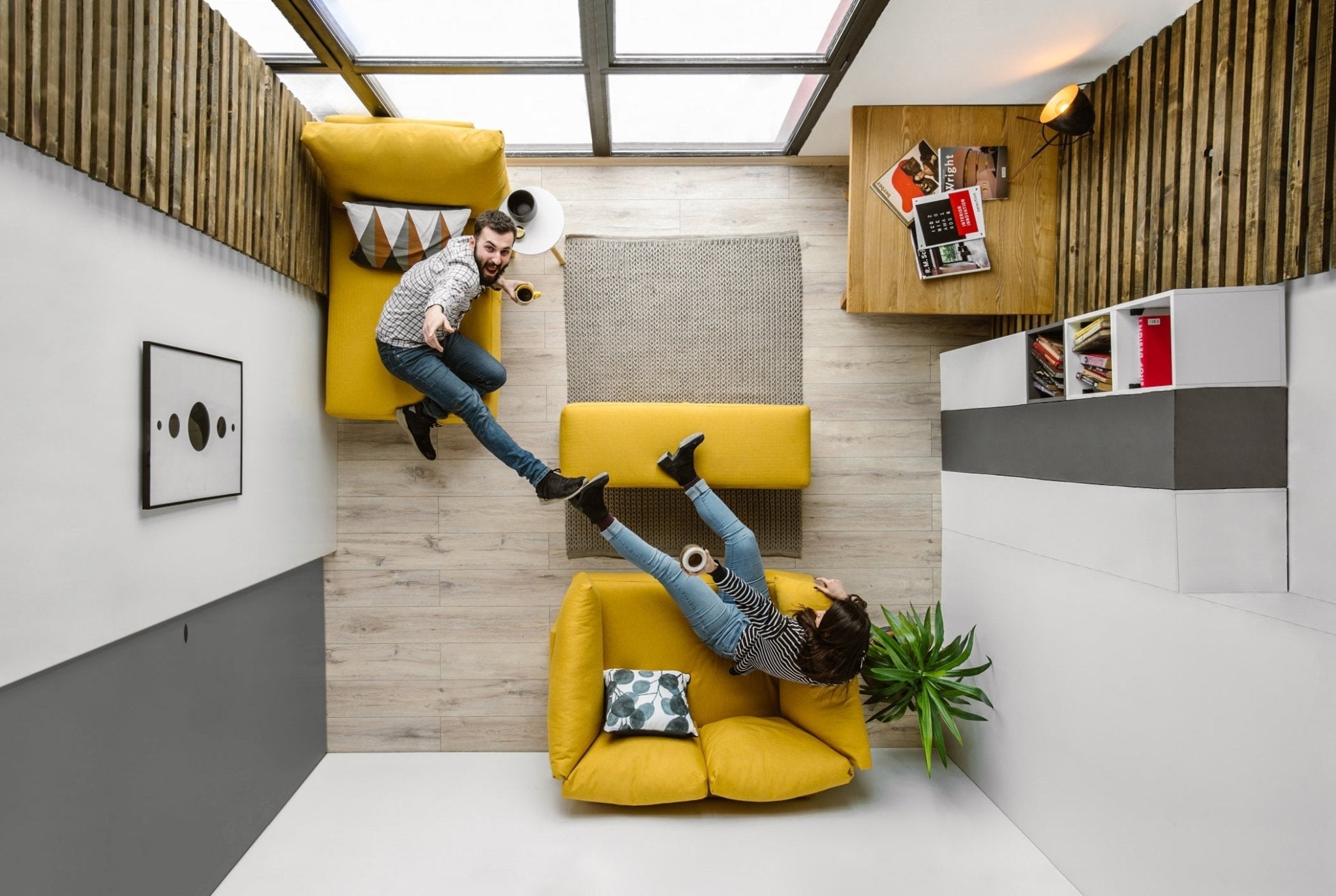 Samantha modular sofa with sleep function