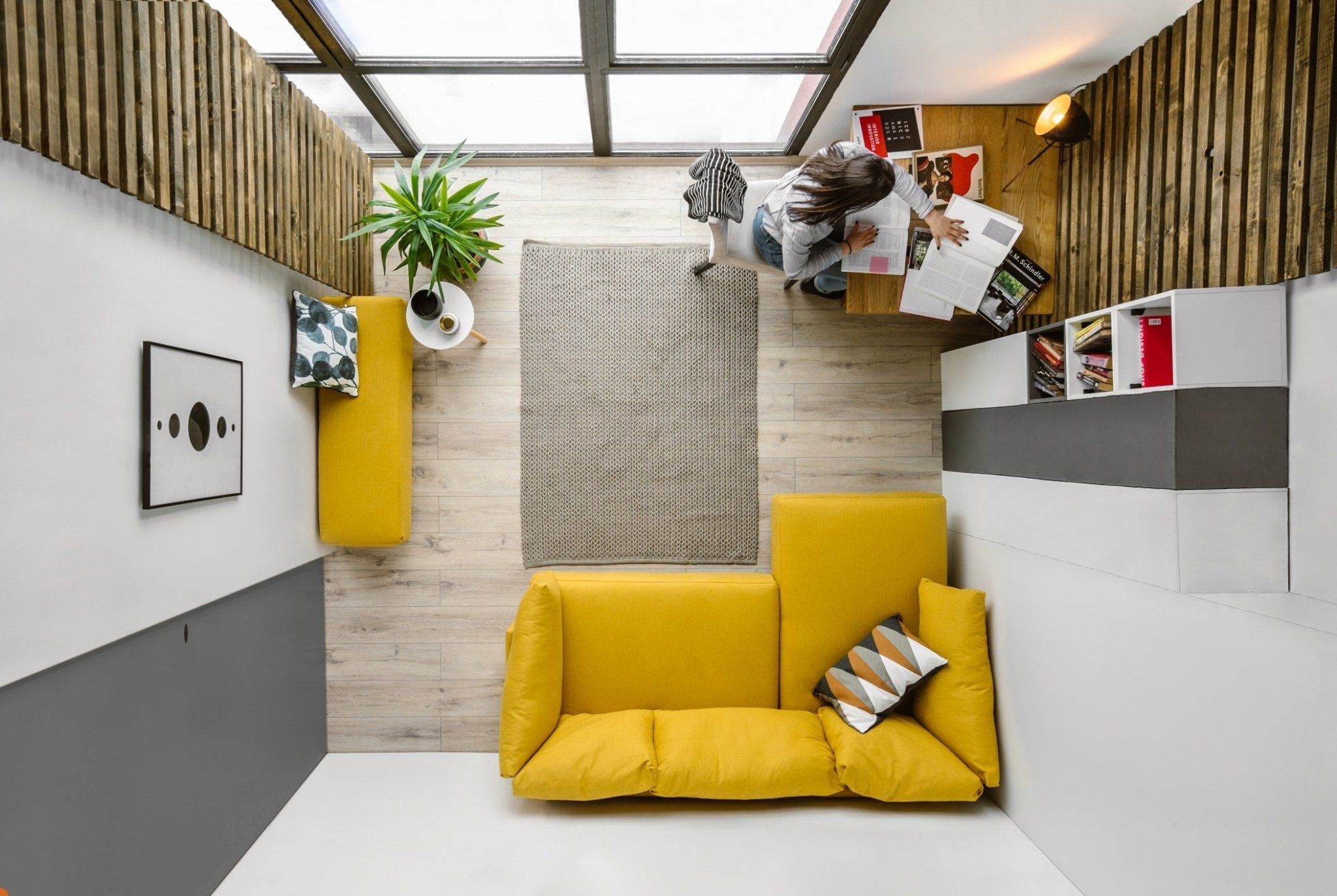 Samantha modular sofa with sleep function