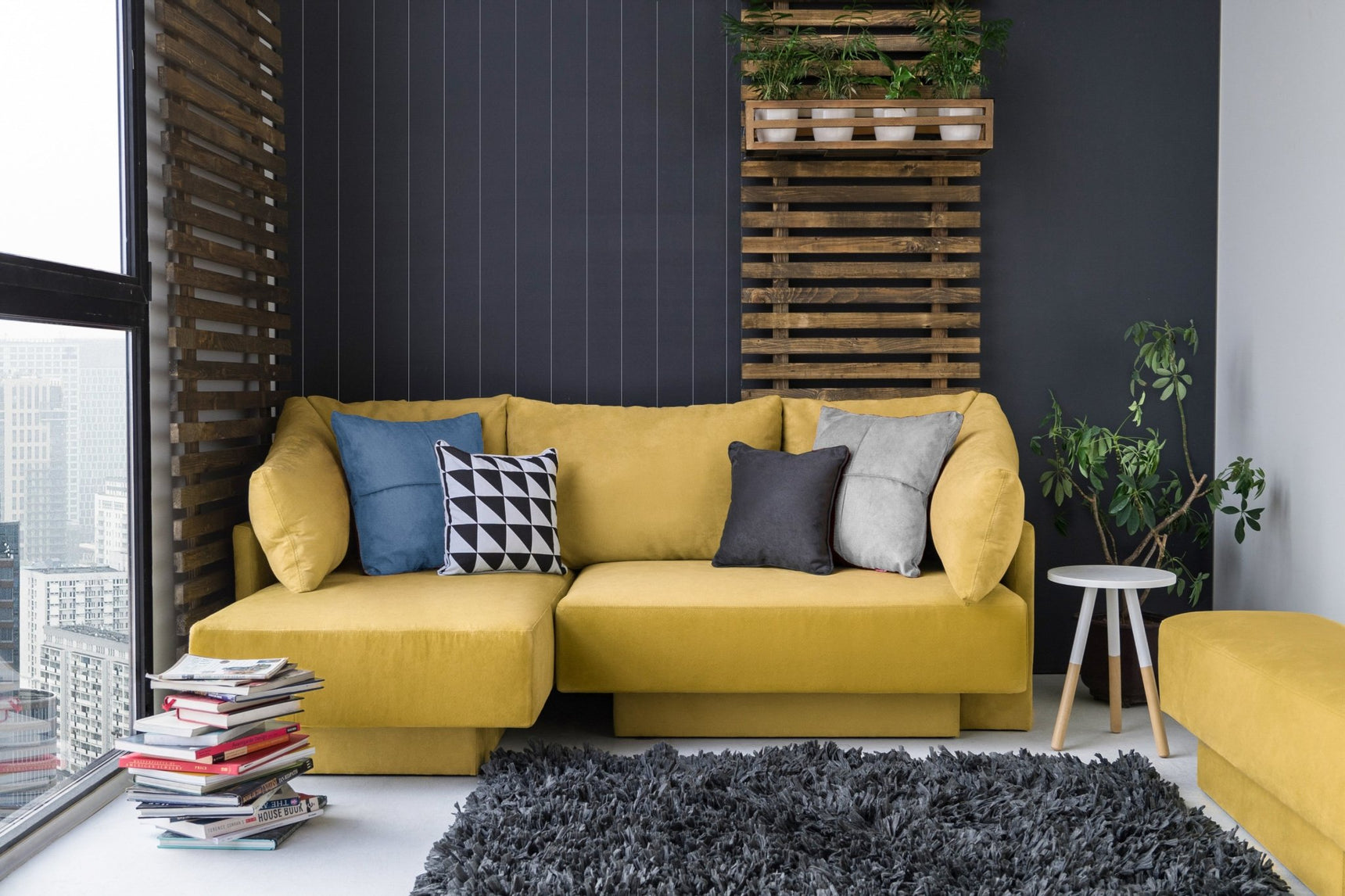 Samantha modular sofa with sleep function